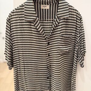 Celine Diamond Pattern Hawaiian Shirt